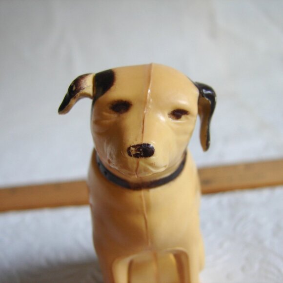 Vtg RCA Dog Nipper SALT / PEPPER SHAKER, Single Replacement, Plastic Figurine - Picture 6 of 6
